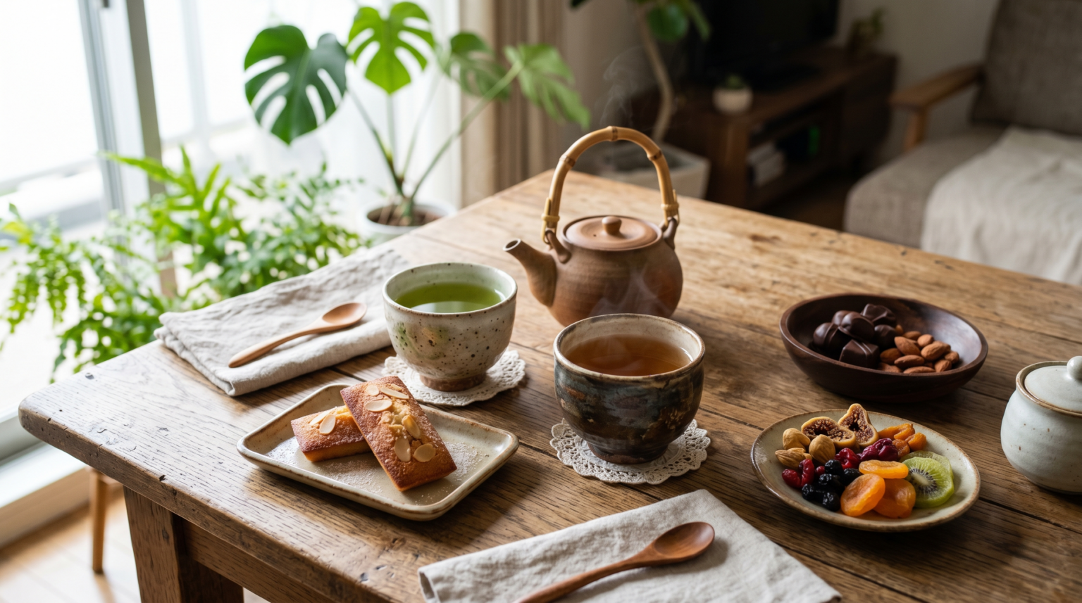 お茶　ペアリング