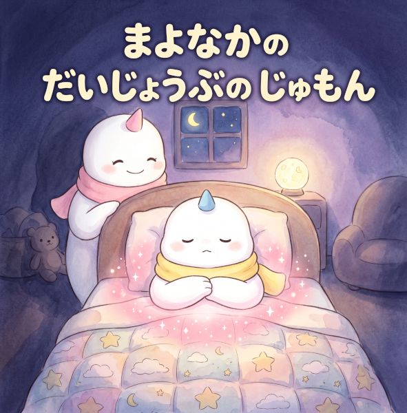 まよなかの だいじょうぶの じゅもん 表紙