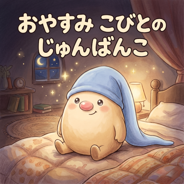 おやすみ こびとの じゅんばんこ 表紙
